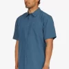 Mens Quiksilver Shirts & Polos | Waterman Centinela Premium Anti-Wrinkle Shirt