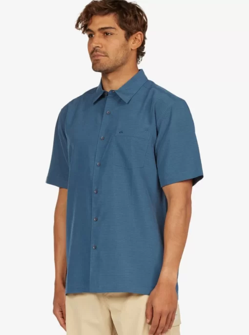 Mens Quiksilver Shirts & Polos | Waterman Centinela Premium Anti-Wrinkle Shirt