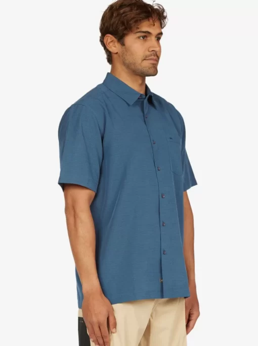 Mens Quiksilver Shirts & Polos | Waterman Centinela Premium Anti-Wrinkle Shirt