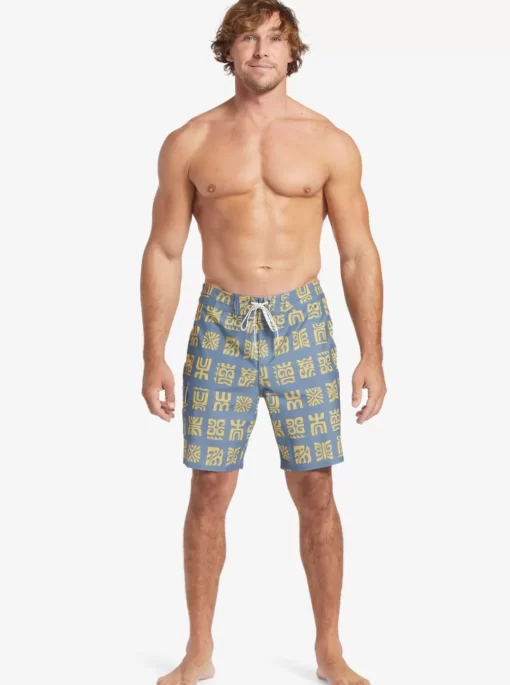 Mens Quiksilver Boardshorts | Waterman Channel Paddle 20" Boardshorts