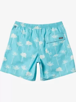 Mens Quiksilver Elastic Waist | Waterman Cliffside 17" Elastic Waist Shorts