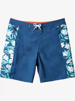 Mens Quiksilver Boardshorts | Waterman Cliffside Solid 19" Boardshorts