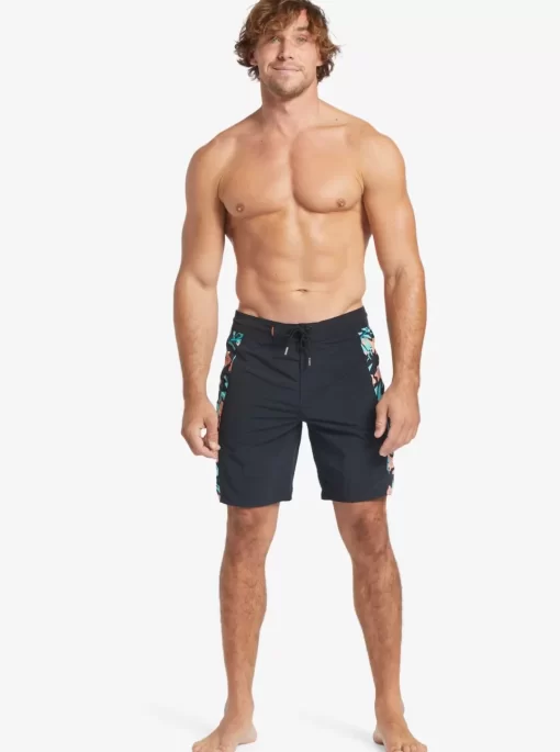 Mens Quiksilver Boardshorts | Waterman Cliffside Solid 19" Boardshorts