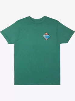 Mens Quiksilver Tees | Waterman Cross Chop Qt-Shirt