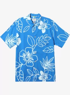 Mens Quiksilver Shirts & Polos | Waterman Cruise Town Woven Shirt