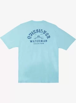 Mens Quiksilver Tees | Waterman Deep Waters Qt-Shirt