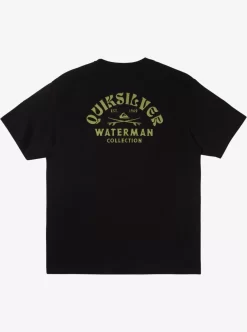 Mens Quiksilver Tees | Waterman Deep Waters Qt-Shirt