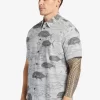 Mens Quiksilver Shirts & Polos | Waterman Dive Sites Woven Shirt