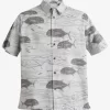 Mens Quiksilver Shirts & Polos | Waterman Dive Sites Woven Shirt