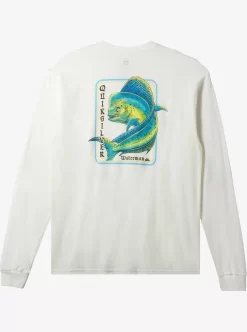 Mens Quiksilver Tees | Waterman Dorado Magic Long Sleeve T-Shirt