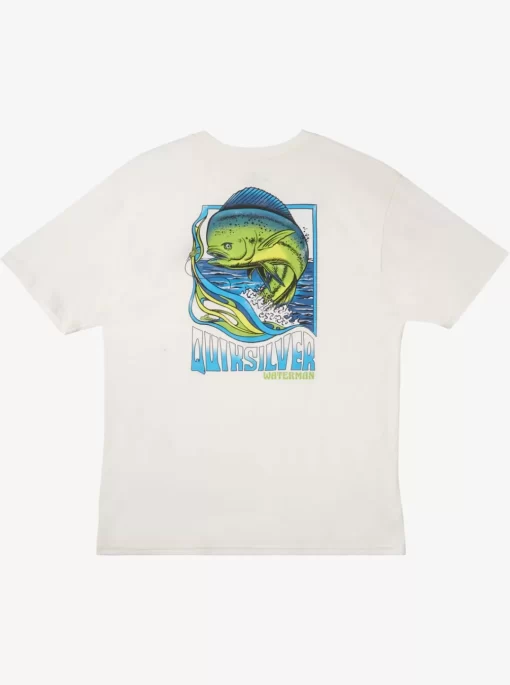 Mens Quiksilver Tees | Waterman Fish Flow Qt-Shirt