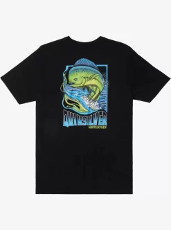 Mens Quiksilver Tees | Waterman Fish Flow Qt-Shirt