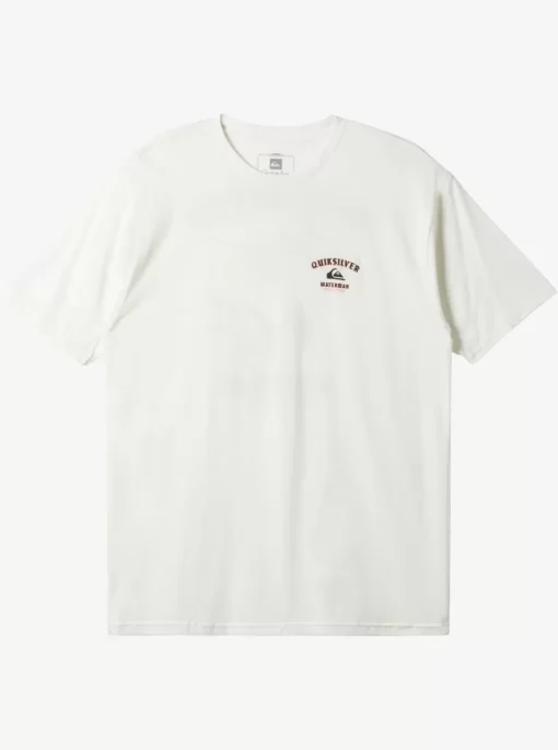 Mens Quiksilver Tees | Waterman Fish On T-Shirt