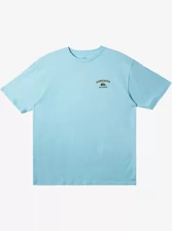 Mens Quiksilver Tees | Waterman Fish On T-Shirt