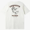 Mens Quiksilver Tees | Waterman Fish On T-Shirt