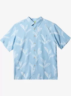 Mens Quiksilver Shirts & Polos | Waterman Ginger Stalks Short Sleeve Shirt