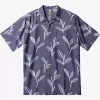 Mens Quiksilver Shirts & Polos | Waterman Ginger Stalks Short Sleeve Shirt