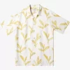 Mens Quiksilver Shirts & Polos | Waterman Ginger Stalks Short Sleeve Shirt