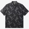 Mens Quiksilver Shirts & Polos | Waterman Ginger Stalks Short Sleeve Shirt