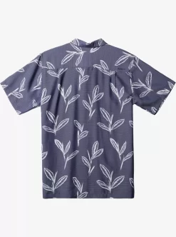 Mens Quiksilver Shirts & Polos | Waterman Ginger Stalks Short Sleeve Shirt