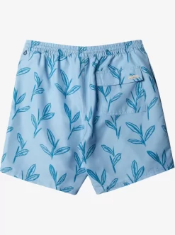 Mens Quiksilver Elastic Waist | Waterman Ginger Stalks Volleys