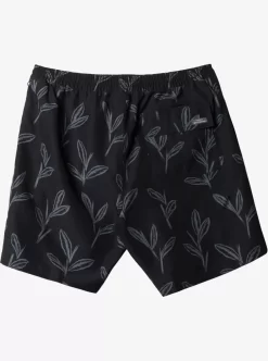 Mens Quiksilver Elastic Waist | Waterman Ginger Stalks Volleys