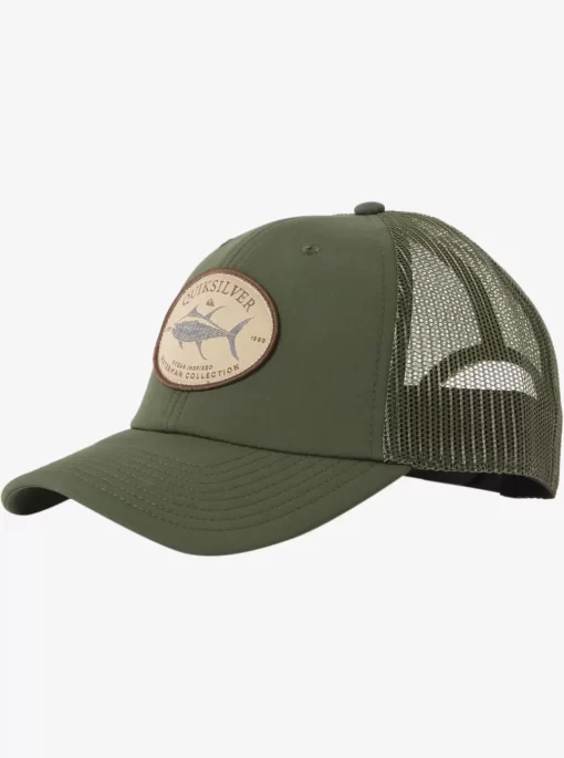 Mens Quiksilver Hats | Waterman Hook Minded Trucker Hat