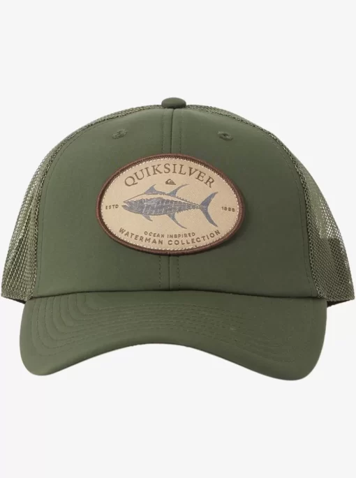 Mens Quiksilver Hats | Waterman Hook Minded Trucker Hat