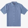 Mens Quiksilver Shirts & Polos | Waterman Kings Cliff Short Sleeve Shirt