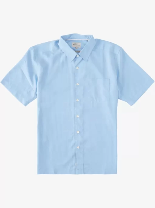 Mens Quiksilver Shirts & Polos | Waterman Kings Cliff Short Sleeve Shirt