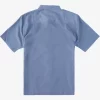 Mens Quiksilver Shirts & Polos | Waterman Kings Cliff Short Sleeve Shirt