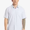 Mens Quiksilver Shirts & Polos | Waterman Kings Cliff Short Sleeve Shirt