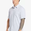 Mens Quiksilver Shirts & Polos | Waterman Kings Cliff Short Sleeve Shirt