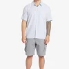 Mens Quiksilver Shirts & Polos | Waterman Kings Cliff Short Sleeve Shirt