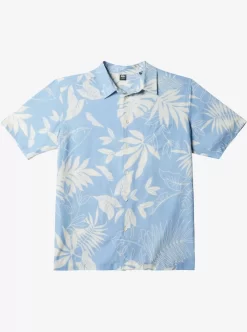 Mens Quiksilver Shirts & Polos | Waterman Last Island Short Sleeve Shirt