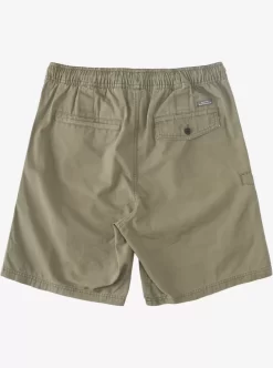 Mens Quiksilver Shorts | Waterman Last Light Elastic Waist 19" Shorts