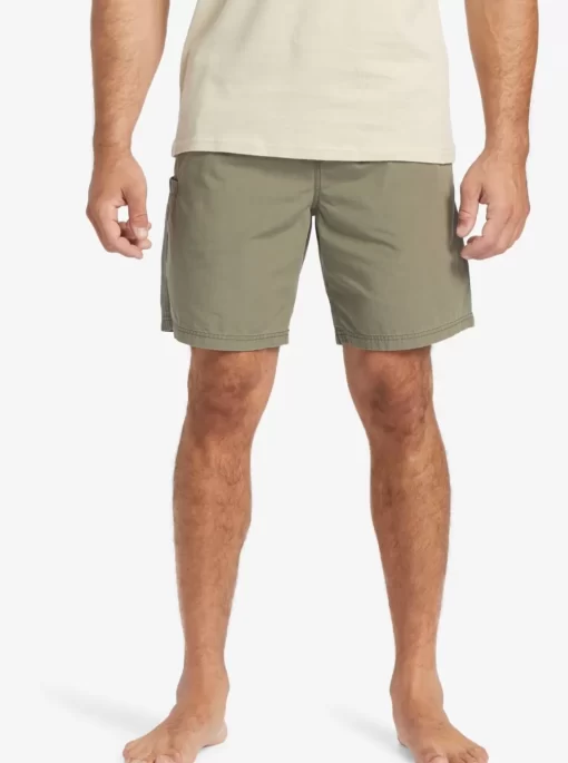 Mens Quiksilver Shorts | Waterman Last Light Elastic Waist 19" Shorts