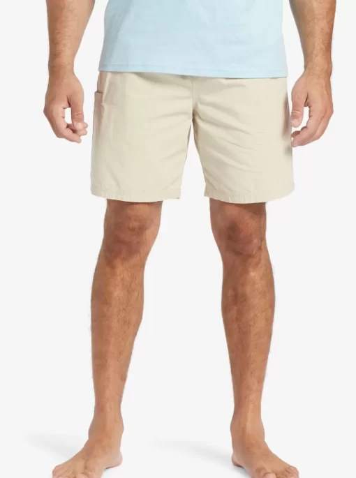 Mens Quiksilver Shorts | Waterman Last Light Elastic Waist 19" Shorts