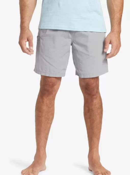 Mens Quiksilver Shorts | Waterman Last Light Elastic Waist 19" Shorts