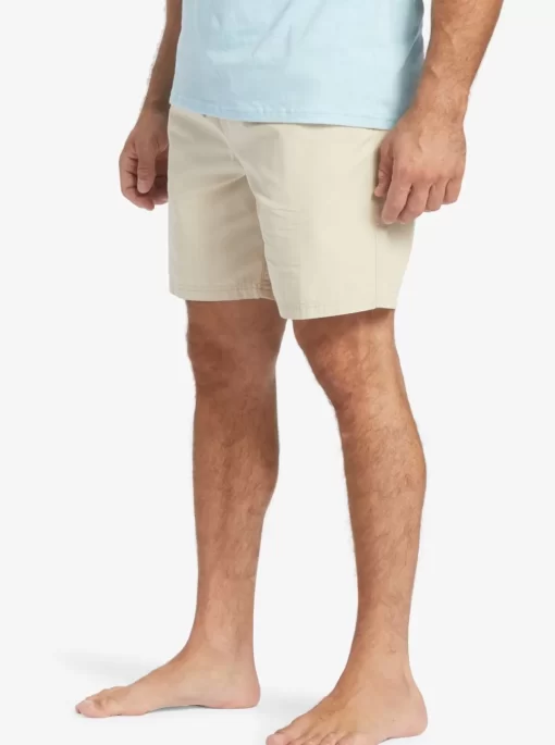 Mens Quiksilver Shorts | Waterman Last Light Elastic Waist 19" Shorts