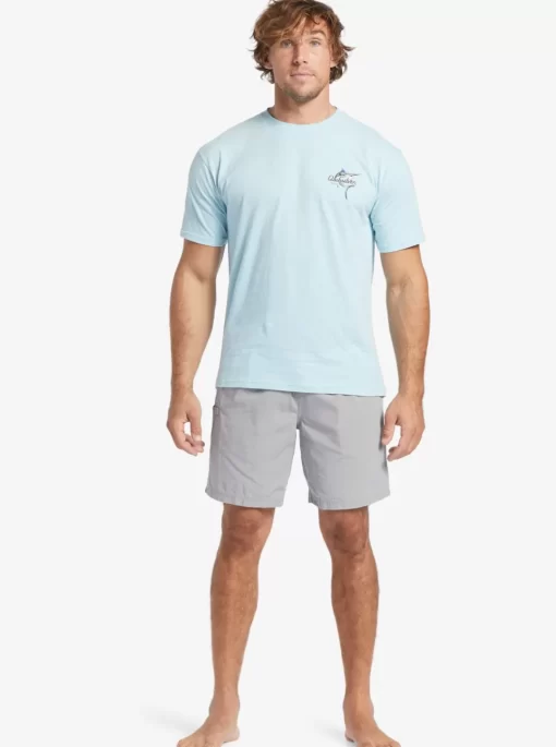 Mens Quiksilver Shorts | Waterman Last Light Elastic Waist 19" Shorts