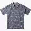 Mens Quiksilver Shirts & Polos | Waterman Line Spinner Short Sleeve Shirt