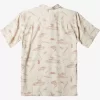 Mens Quiksilver Shirts & Polos | Waterman Line Spinner Short Sleeve Shirt