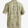 Mens Quiksilver Shirts & Polos | Waterman Long Boards Woven Shirt