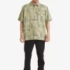 Mens Quiksilver Shirts & Polos | Waterman Long Boards Woven Shirt
