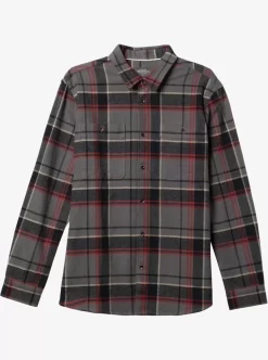 Mens Quiksilver Shirts & Polos | Waterman Lower Ridge Flannel Long Sleeve Top