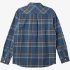 Mens Quiksilver Shirts & Polos | Waterman Lower Ridge Flannel Long Sleeve Top