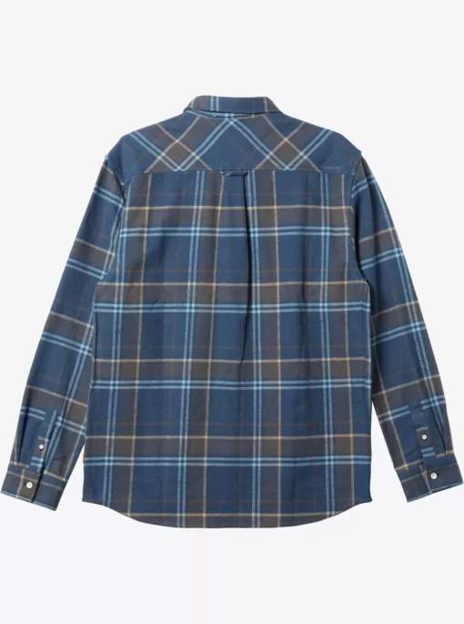 Mens Quiksilver Shirts & Polos | Waterman Lower Ridge Flannel Long Sleeve Top