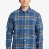 Mens Quiksilver Shirts & Polos | Waterman Lower Ridge Flannel Long Sleeve Top