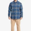 Mens Quiksilver Shirts & Polos | Waterman Lower Ridge Flannel Long Sleeve Top